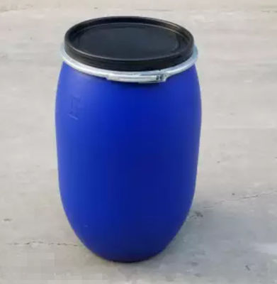 HDPE τυμπάνων cOem/βαρελιών ODM πλαστικός πλαστικός μπλε κάδος 125 λίτρο
