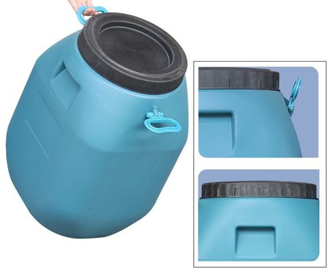 HDPE χημικό πλαστικό τετραγωνικό τύμπανο 80*47mm εμπορευματοκιβωτίων 50L βαρελιών