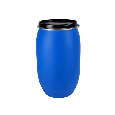 Χημικό HDPE μπλε τύμπανο υγιεινό αδιάβροχο τύμπανο 200 λίτρου με την κλειδαριά δαχτυλιδιών