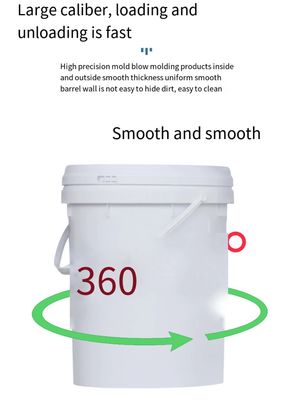 Το χρώμα 1L/οι πλαστικοί κάδοι 2L/5L/10L προσάρμοσε τους πλαστικούς κάδους