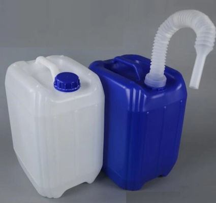 Το λίπος εσώκλεισε τον τετραγωνικό Jerry μπορεί HDPE χημικό εμπορευματοκιβώτιο 25 λίτρου