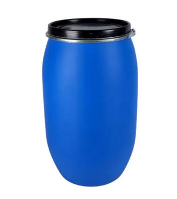 HDPE 60 λίτρου ανοικτό τοπ μπλε πλαστικό βαρέλι αναβολεύων σιδήρου τυμπάνων