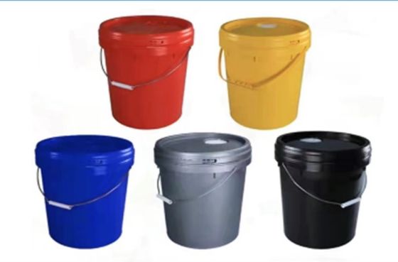 Κάδος Rustproof πολύχρωμο 20L χρωμάτων πυκνά 1.4mm κενός πλαστικός