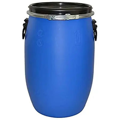 HDPE πλαστική μπλε ανοικτή κορυφή κάδων τυμπάνων εμπορευματοκιβωτίων 160L χημική μπλε