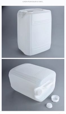 Υψηλής απόδοσης HDPE πλαστικό δοχείο 20L Μεγάλο στόμα βαρέλι ουρίας