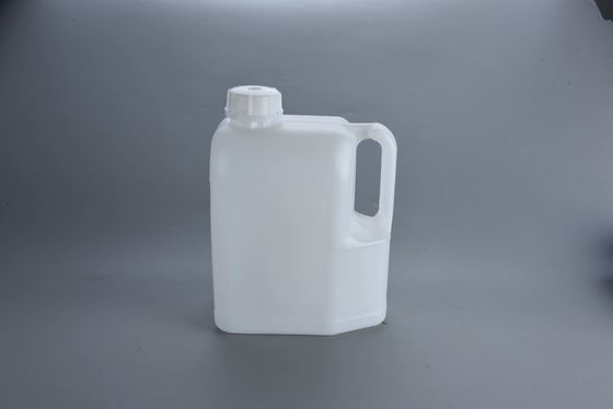 6L πλαστικό δοχείο Jerry για τοποθεσία / παραγγελία / εξατομίκευση 400g βάρος 47mm εσωτερική διάμετρος υλικό HDPE