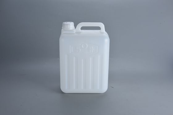 5L εκχυλίσματος χύτευσης πλαστικού Jerry Can Λευκό χρώμα και πάχος τοίχου 2 mm για αντοχή